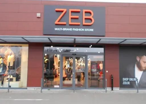 ZEB in Winkelen