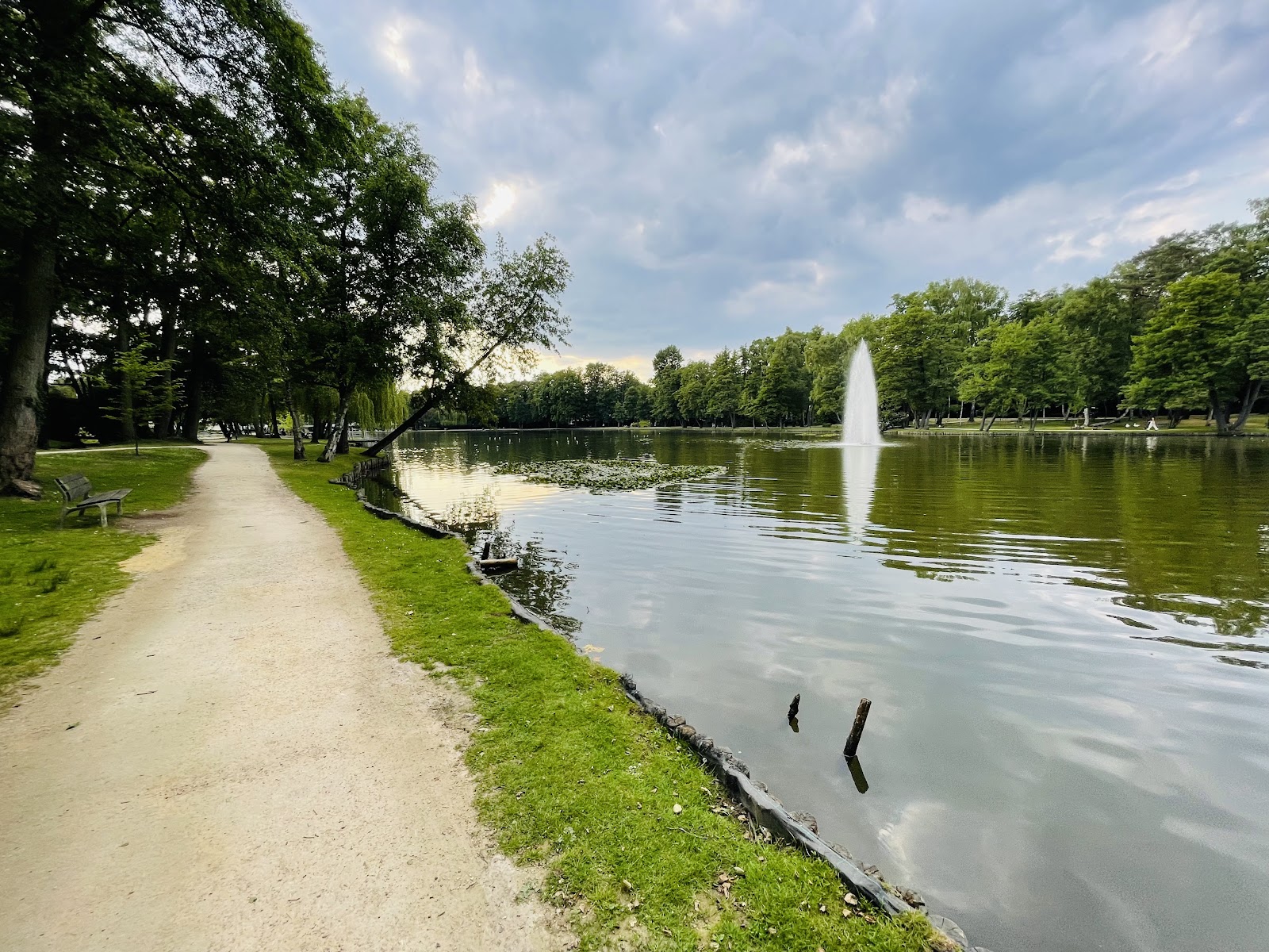 Molenvijverpark in Genk — park