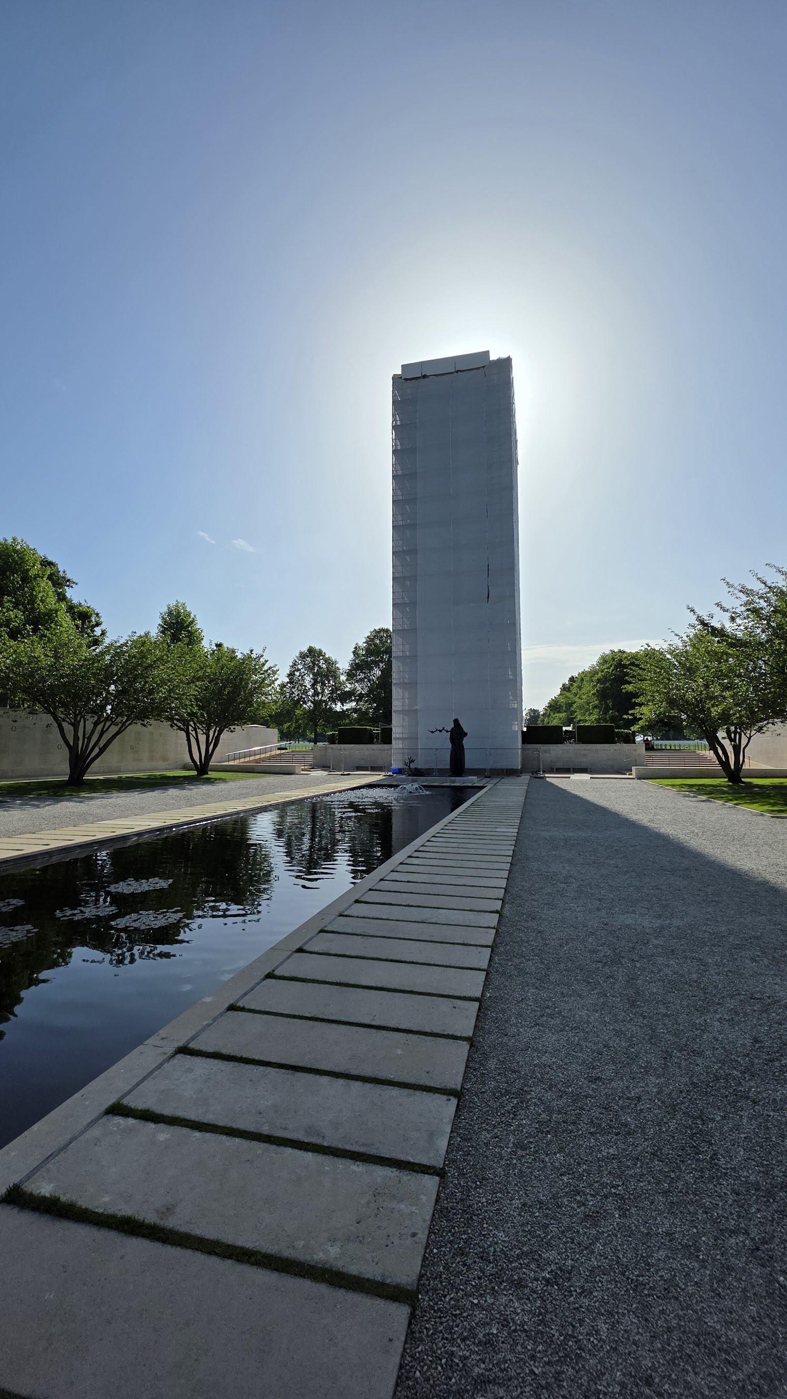 Netherlands American Cemetery in Margraten — park