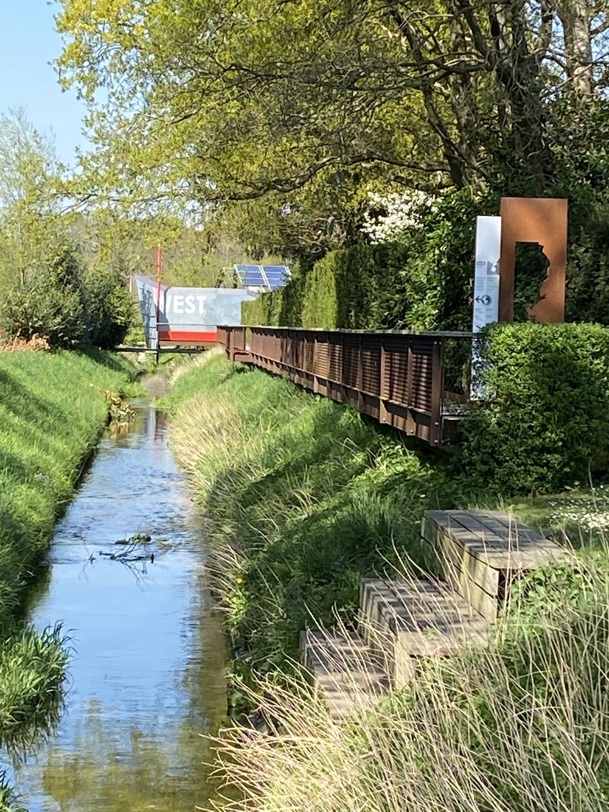 Westlichster Punkt Deutschlands in Selfkant — attractie
