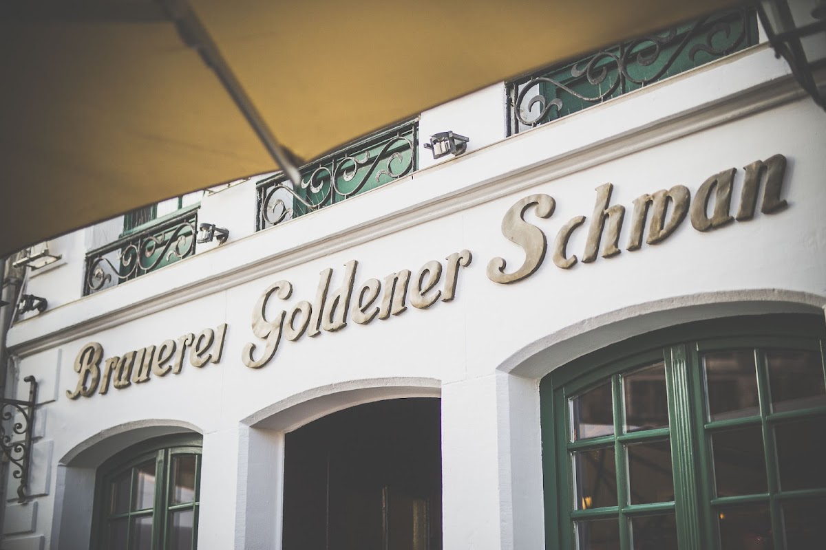 Goldener Schwan in Aachen