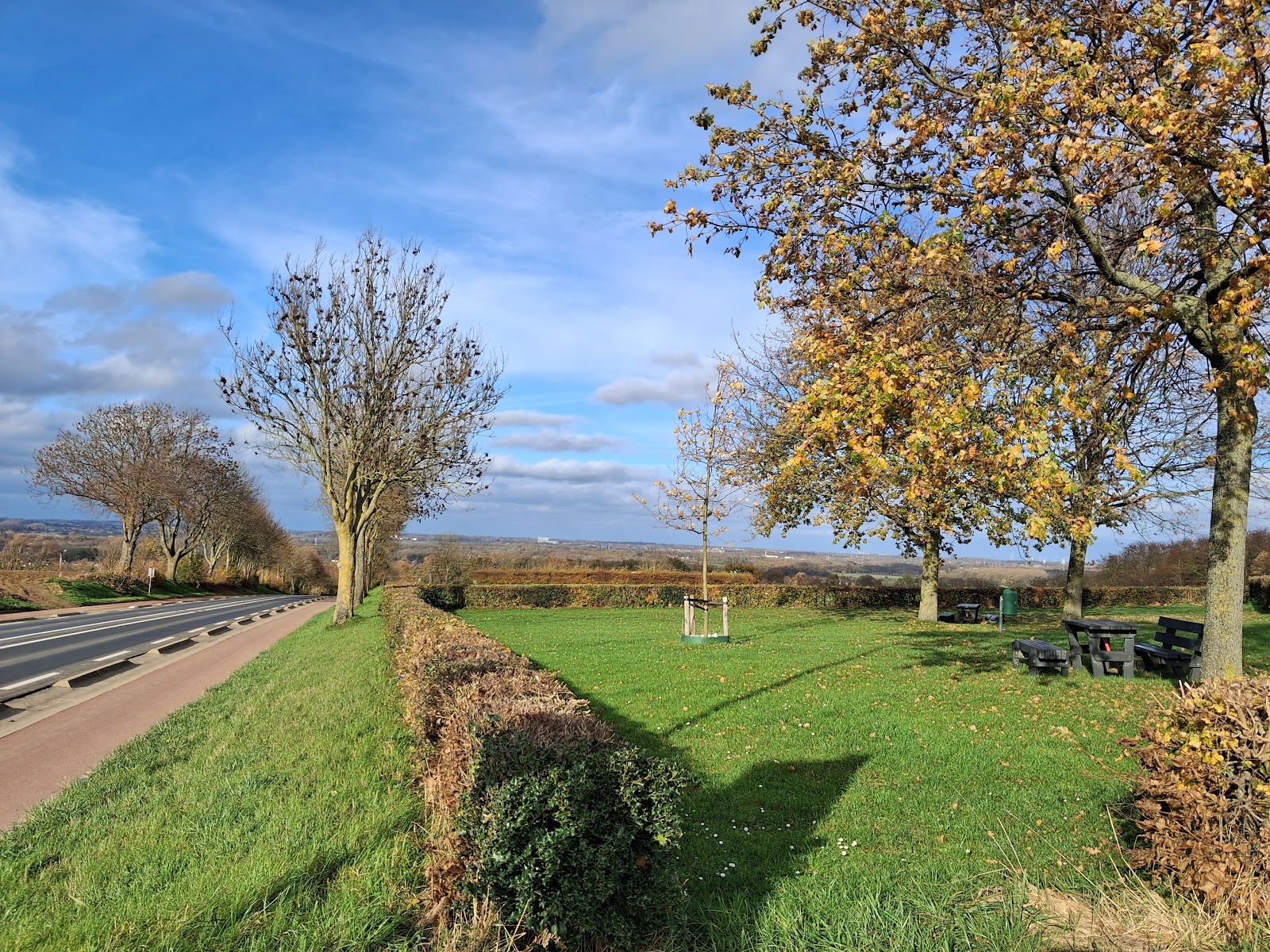 Uitkijkpunt Bergseweg in Voerendaal