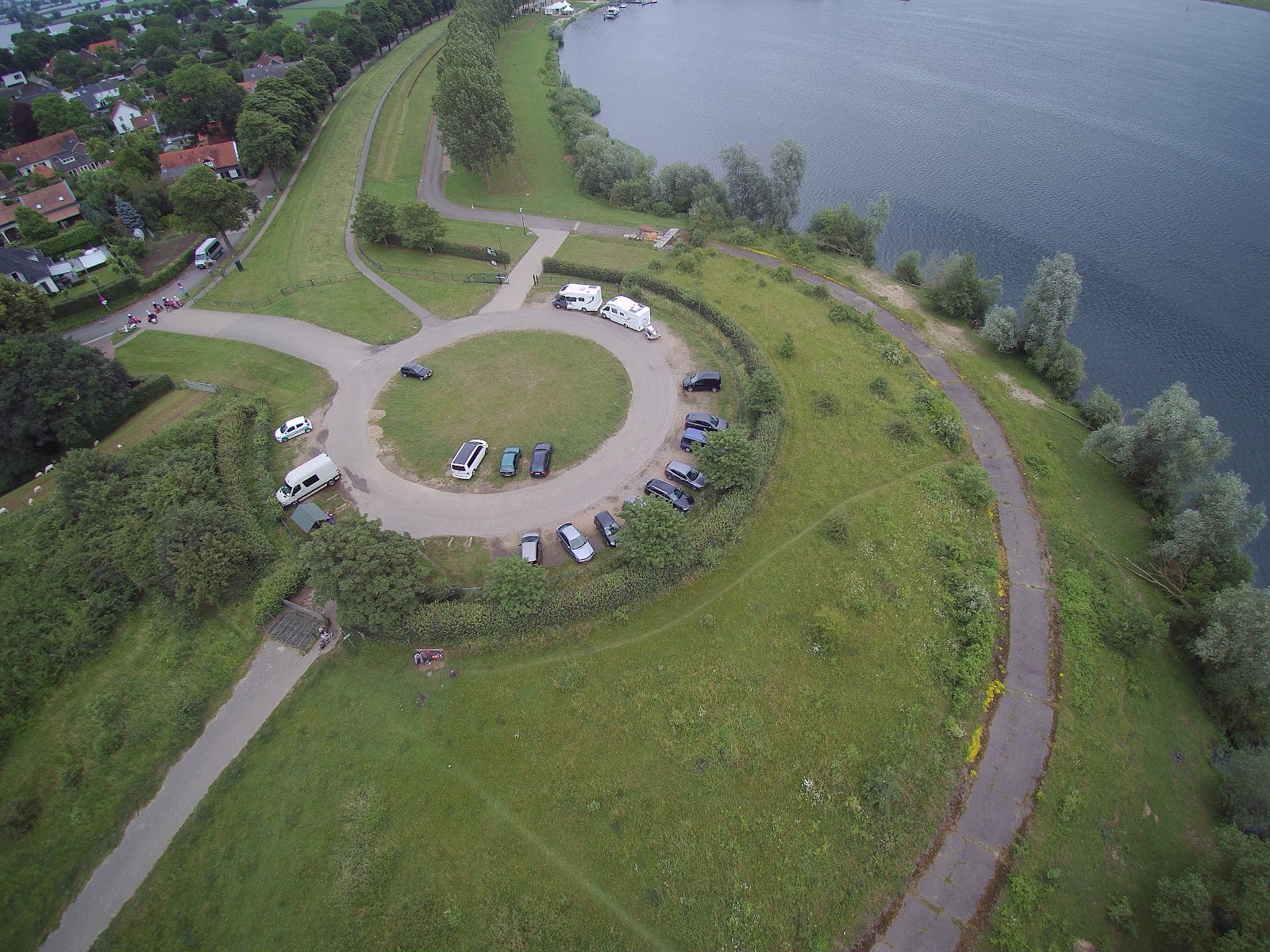 Parkeerplaats 't Dreeske in Herten