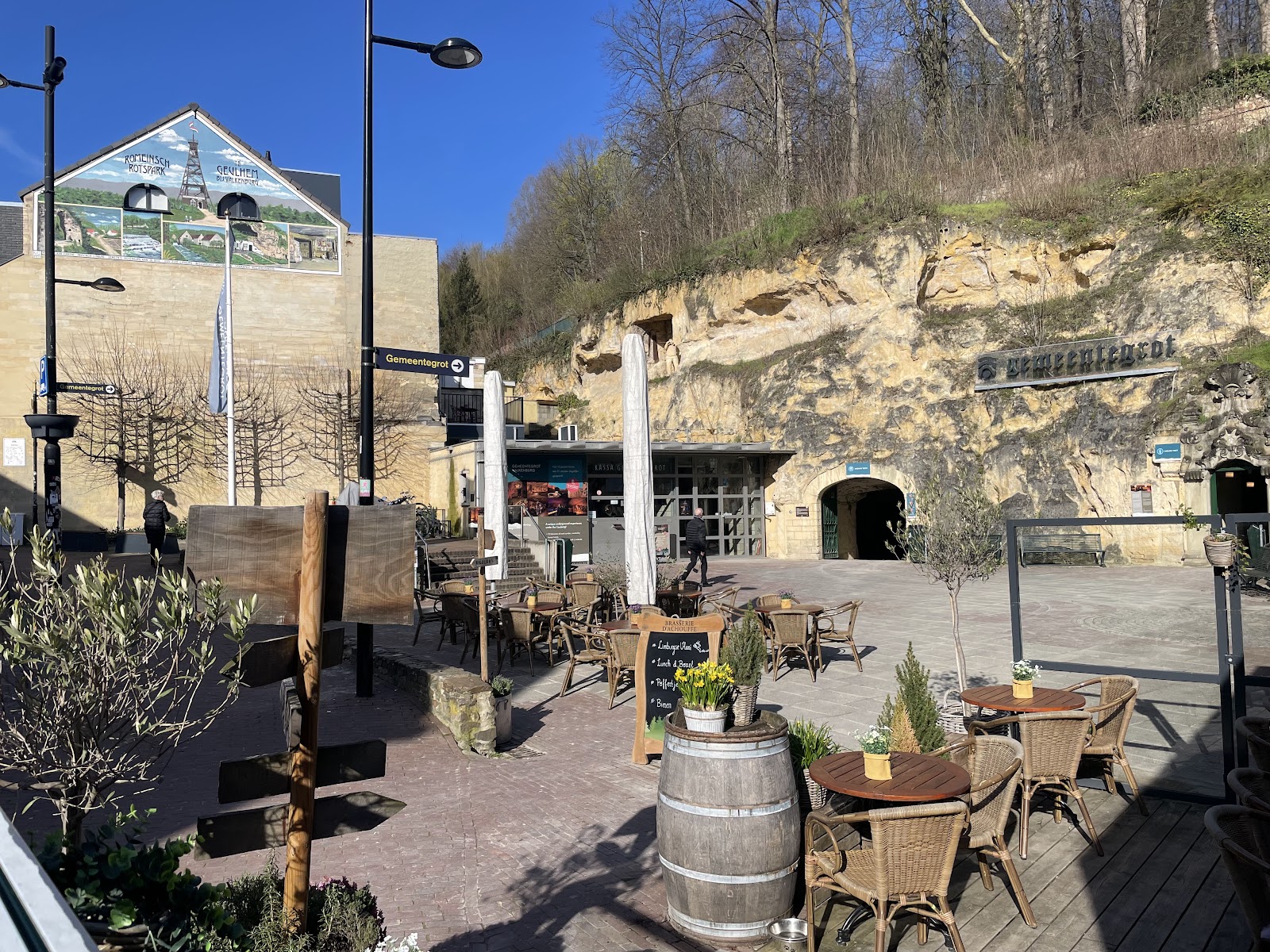 Brasserie Blokbreker in Valkenburg — café