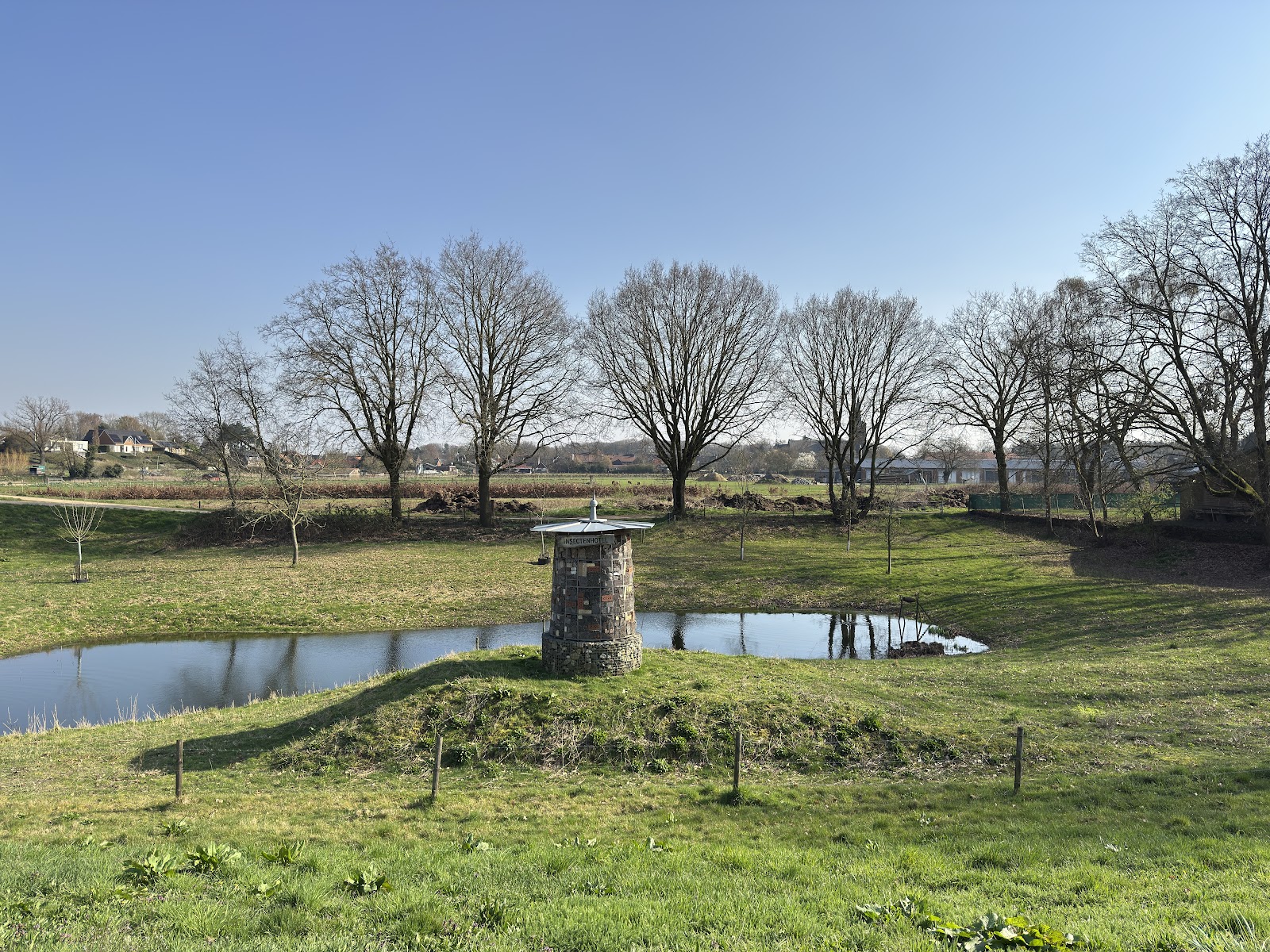 De paddepoel in Beesel — park