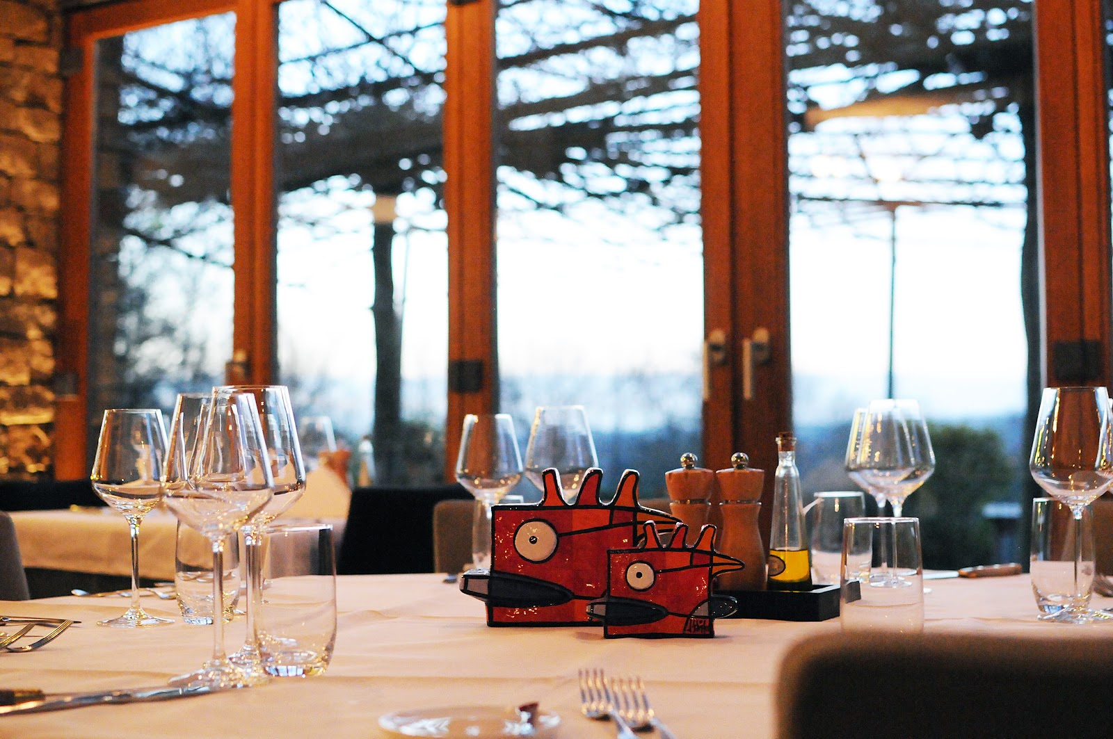 Aux Etangs de la Vieille Ferme in Herve — restaurant