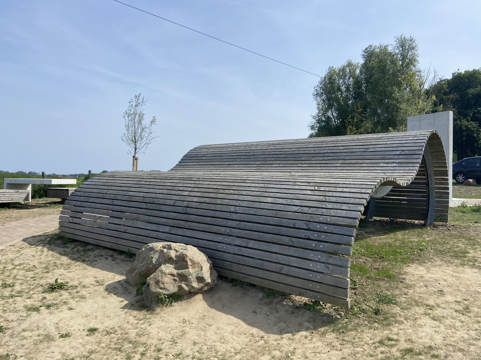 Maaskunstwerk Stein in Urmond — attractie