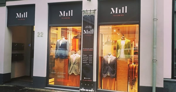 MILL Tailoring in Winkelen