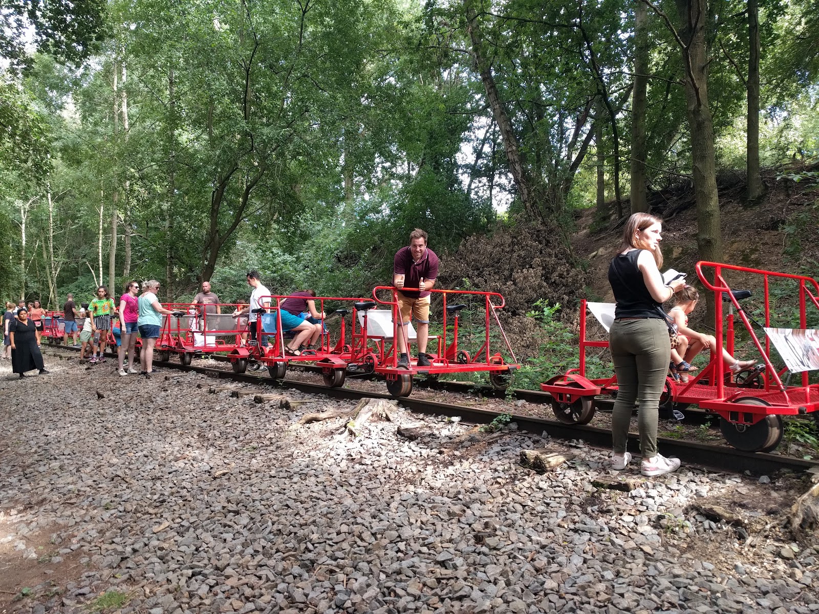 Railbike Limburg Munsterbilzen in Bilzen-Hoeselt — attractie