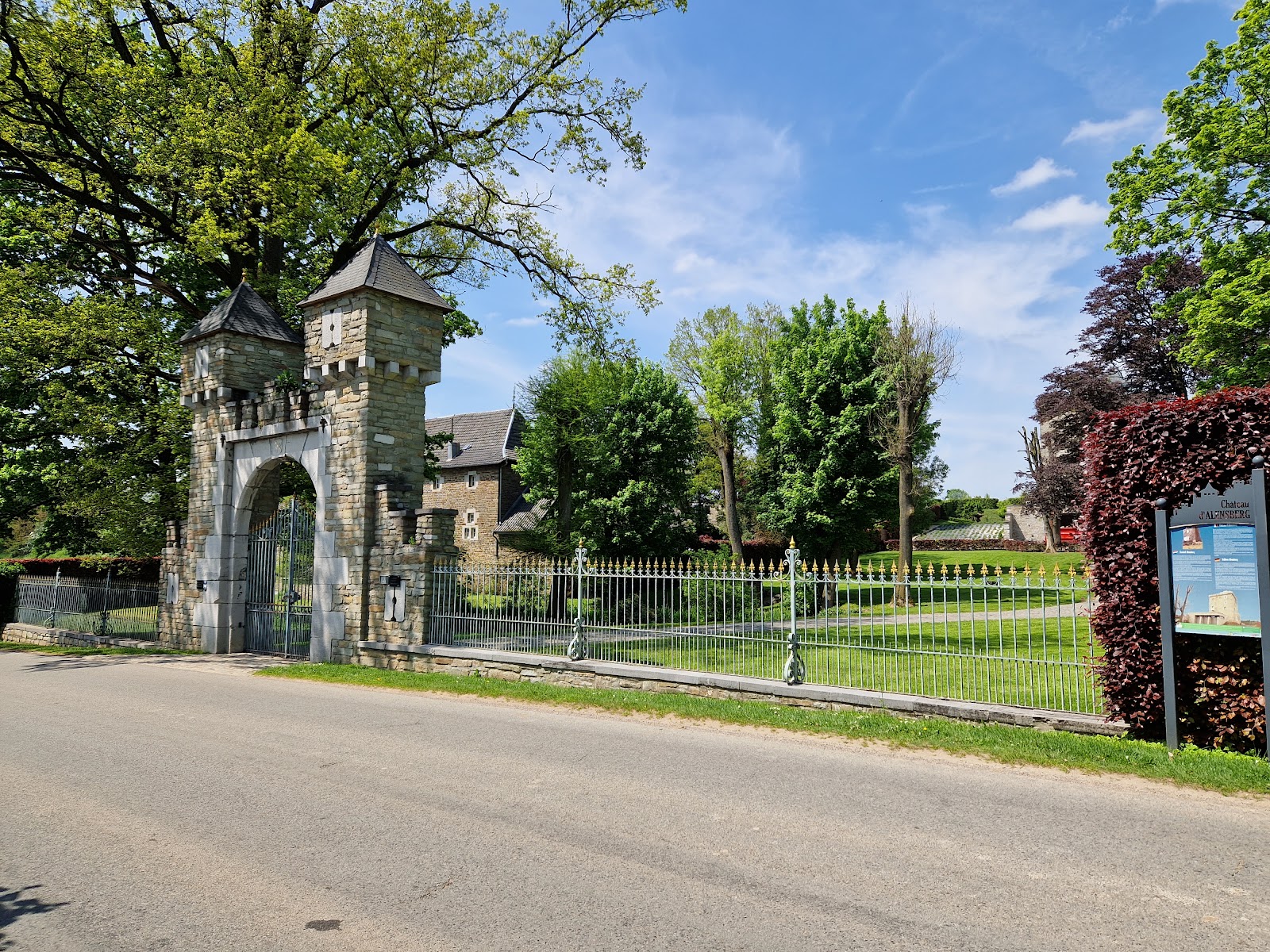 Kasteel Alensberg in Plombières